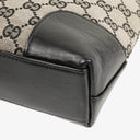 Gucci GG Canvas And Leather Shoulder Hobo Bag