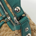 Gucci Beige GG Canvas Icon Bit Tote Bag