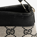 Gucci GG Canvas And Leather Shoulder Hobo Bag