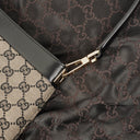 Gucci GG Canvas And Leather Shoulder Hobo Bag