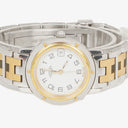 Hermes Clipper Quartz Watch Two-Tone Stainless Steel