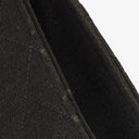 Chanel Classic Full Flap Bag Black Quilted Jersey With 24K Gold-Plated Hardware