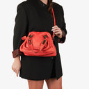 Chloe Coral-Orange Paraty Calfskin Bag