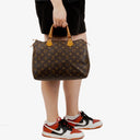 Louis Vuitton Speedy 30 Monogram Canvas Handbag