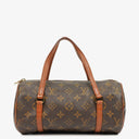 Louis Vuitton Papillon 25 Vintage Monogram Canvas Handbag