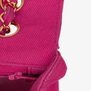 Chanel Canvas Single Flap Bag