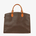 Celine Macadam Coated Canvas Handbag