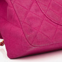 Chanel Canvas Single Flap Bag