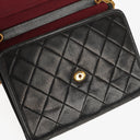 Chanel Mini Flap Bag Black Quilted Lambskin With 24K Gold-Plated Hardware