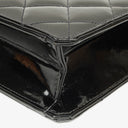Chanel Black Patent Leather Tote Bag