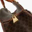 Celine Macadam Coated Canvas Handbag