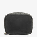 Chanel Black Quilted Leather Vanity Case