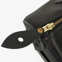 Louis Vuitton Speedy 25 Black EPI Leather Handbag