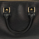 Louis Vuitton Speedy 25 Black EPI Leather Handbag