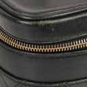 Chanel Black Quilted Leather Vanity Case