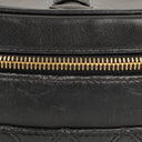 Chanel Black Quilted Leather Vanity Case