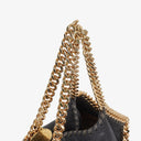 Stella McCartney Black Falabella Tote Vegan Shaggy Deer