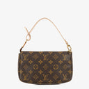 Louis Vuitton Pochette Accessoires Monogram Canvas Clutch Bag