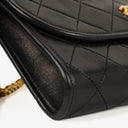 Chanel Mini Flap Bag Black Quilted Lambskin With 24K Gold-Plated Hardware