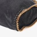 Stella McCartney Black Falabella Tote Vegan Shaggy Deer