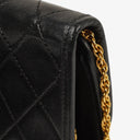Chanel Mini Flap Bag Black Quilted Lambskin With 24K Gold-Plated Hardware