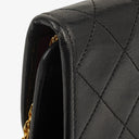 Chanel Mini Flap Bag Black Quilted Lambskin With 24K Gold-Plated Hardware