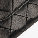 Chanel Mini Flap Bag Black Quilted Lambskin With 24K Gold-Plated Hardware