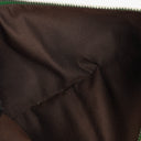 Gucci GG Beige/Green Monogram Canvas Belt Bag