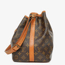 Louis Vuitton Petit Noe Malletier Monogram Canvas Shoulder Bag