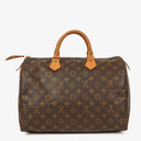 Louis Vuitton Speedy 35 Monogram Canvas Handbag