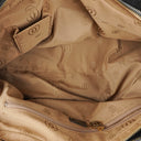 Cartier Marcello de Cartier Pebbled Leather Handle Bag