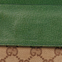 Gucci GG Beige/Green Monogram Canvas Belt Bag