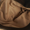 Cartier Marcello de Cartier Pebbled Leather Handle Bag