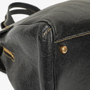 Cartier Marcello de Cartier Pebbled Leather Handle Bag