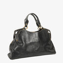 Cartier Marcello de Cartier Pebbled Leather Handle Bag