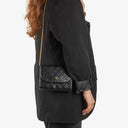 Chanel Mini Flap Bag Black Quilted Lambskin With 24K Gold-Plated Hardware