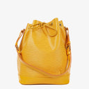 Louis Vuitton Noe Grande GM Yellow EPI Leather Shoulder Bag