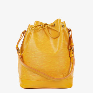 Louis Vuitton Noe Grande GM Yellow EPI Leather Shoulder Bag
