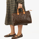 Louis Vuitton Speedy 35 Monogram Canvas Handbag