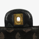 Chanel Black Double-Sided Flap Bag In Quilted Patent Leather