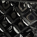 Chanel Black Double-Sided Flap Bag In Quilted Patent Leather
