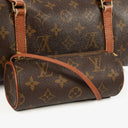 Louis Vuitton Papillon 30 Vintage Monogram Canvas Handbag With Mini Papillon Pochette