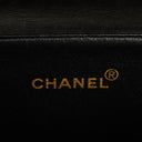 Chanel Black Double-Sided Flap Bag In Quilted Patent Leather