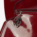 Cartier Marcello de Cartier Patent Leather Handle Bag