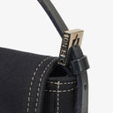 Fendi Navy Canvas Handbag