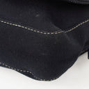 Fendi Navy Canvas Handbag