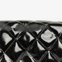 Chanel Black Double-Sided Flap Bag In Quilted Patent Leather