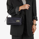 Fendi Navy Canvas Handbag