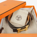 Hermes 32mm Box Leather Black H Belt&nbsp;