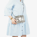 Stella McCartney Falabella Tiny Tote Vegan Shaggy Deer Bag